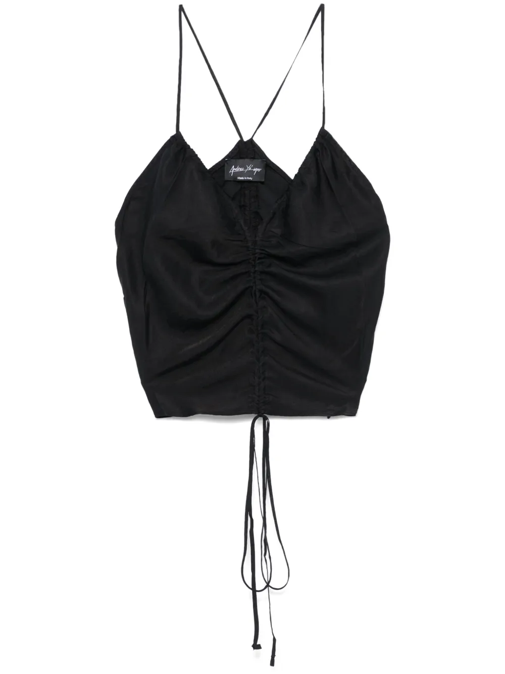 Andrea Ya'aqov drawstring tank top