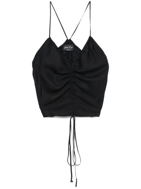 Andrea Ya'aqov drawstring tank top 