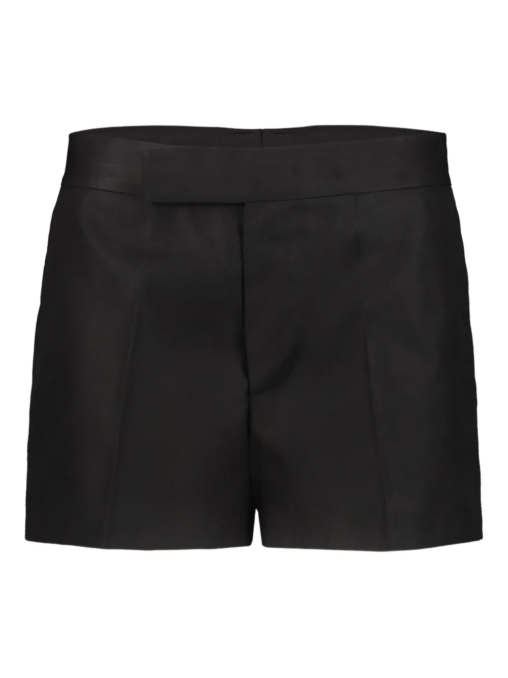 SAPIO twill cotton shorts | Black | Image 1