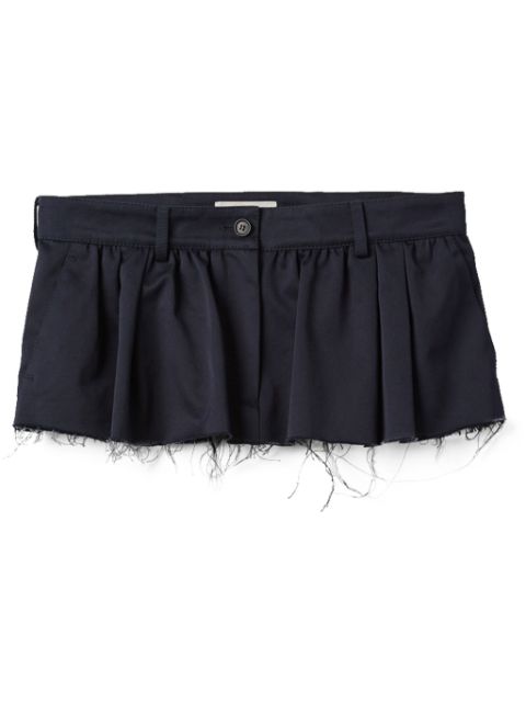 Miu Miu Chino flared miniskirt Women