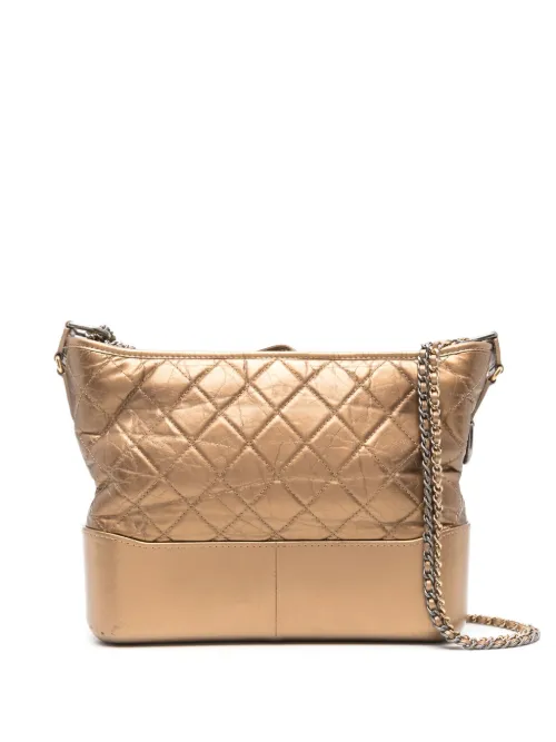 Sac à bandoulière Gabrielle médium (2018) - CHANEL Pre-Owned - Modalova