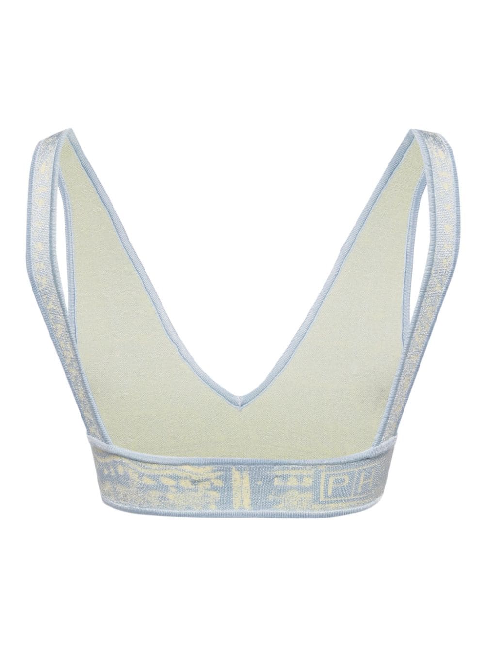 Image 2 of PH5 fake denim bra-style top