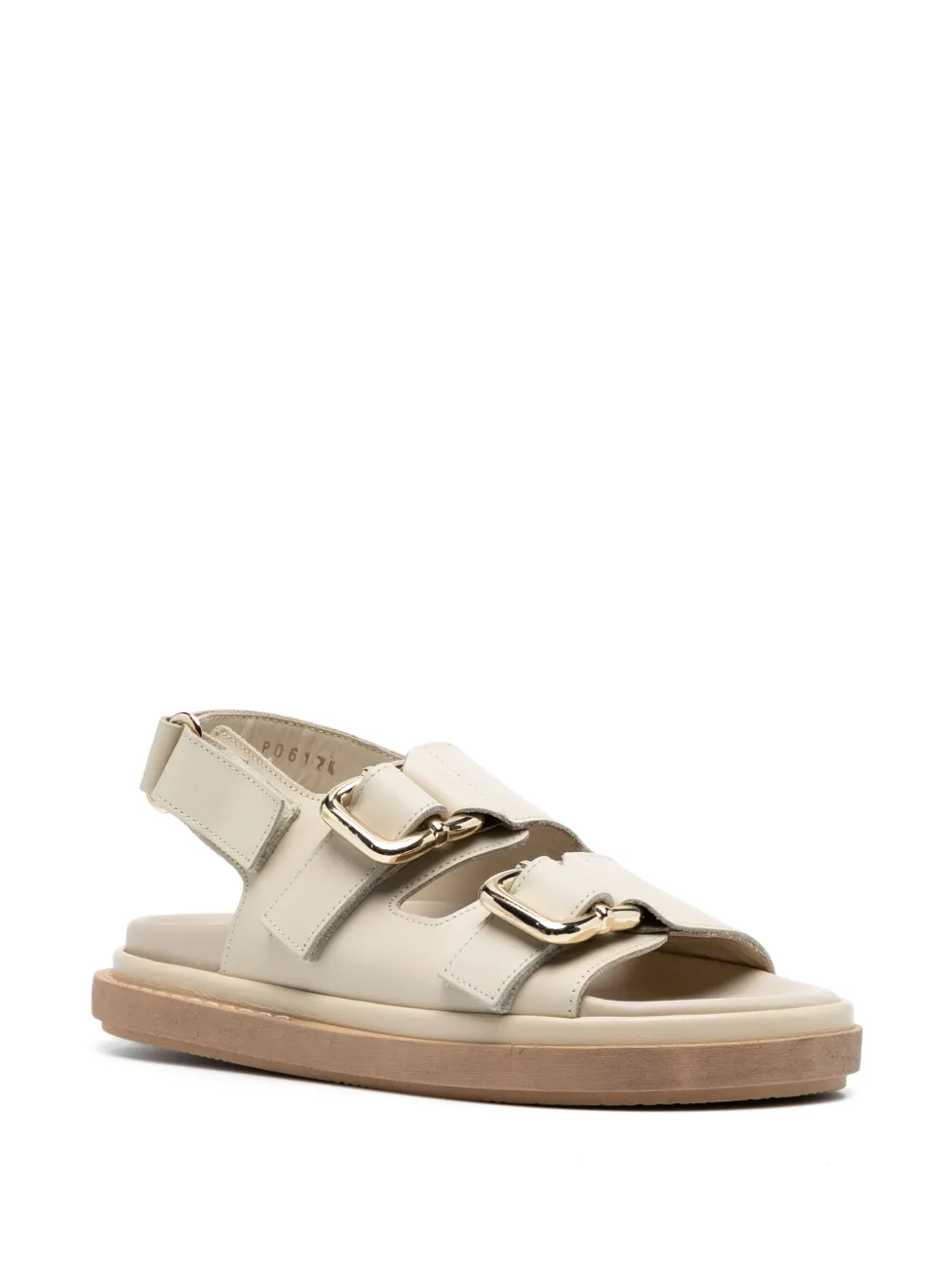ALOHAS Harper sandalen 35 mm - Beige