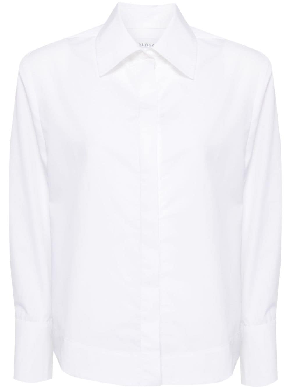 Alohas Abule 棉衬衫 In White