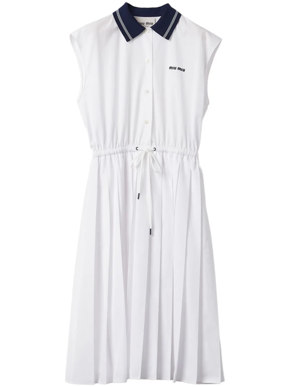 Miu Miu Poplin polo dress Women