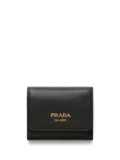 Prada Saffiano small leather wallet - Black