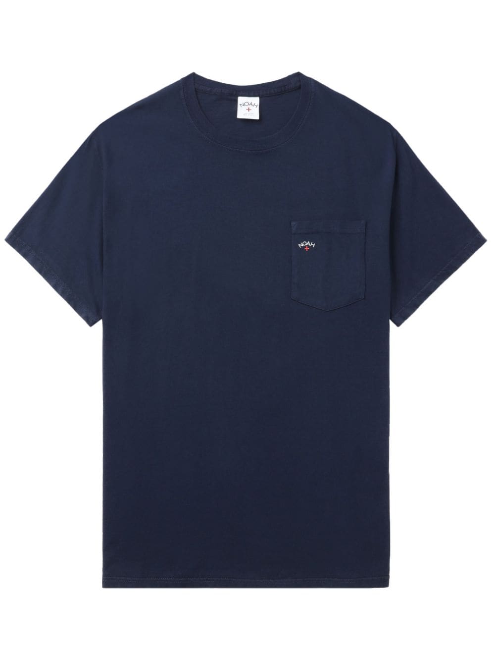 Noah Ny Logo-print Cotton T-shirt In Blue