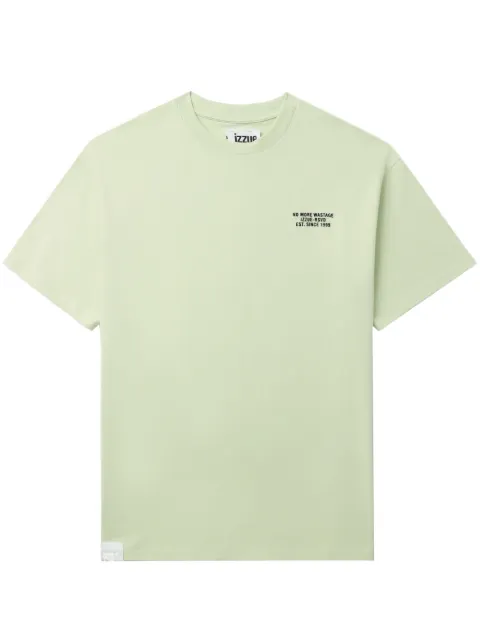 izzue playera con estampado gráfico