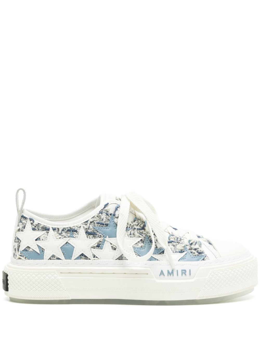 AMIRI 'SKEL' LOW TOP LACE UP LEATHER SNEAKERS | Smart Closet