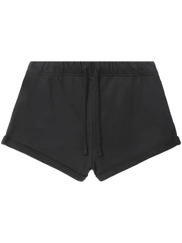 IRO Emmy organic-cotton Mini Shorts Black FARFETCH PH