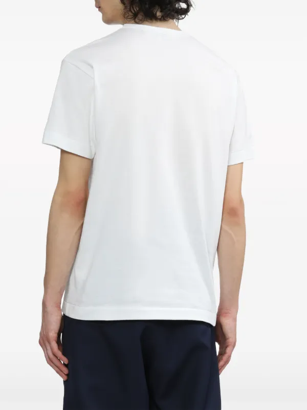 ami ハートプリント Tシャツ ホワイト アミパリス Ami Paris ami paris Tシャツ BFUTS035.724 ハートロゴ