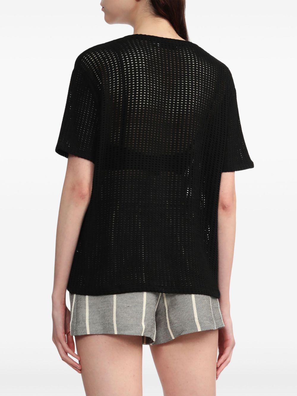 Shop Iro Belaid Perforated Top In Black