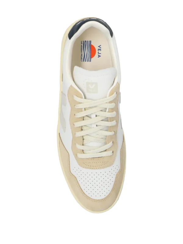 VEJA V-90 Leather Sneakers | White | FARFETCH
