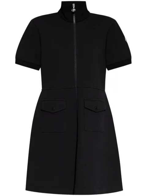 Moncler A-line piqué dress