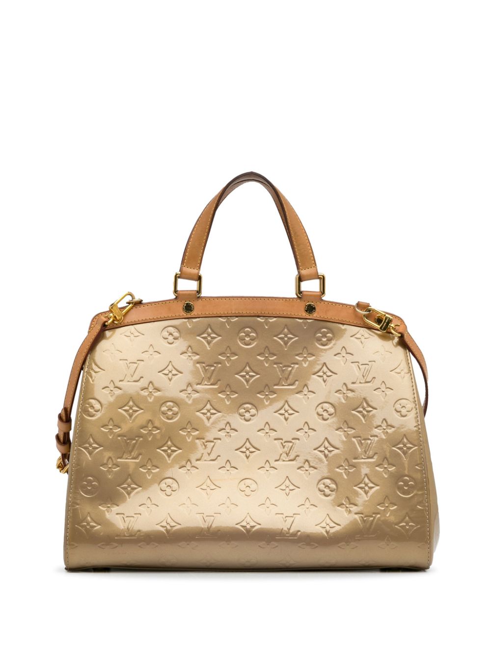 Louis Vuitton Pre-Owned 2012 Pre-Owned Louis Vuitton Monogram Vernis Brea GM satchel - Bruin