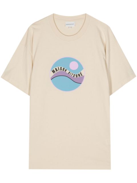 Maison Kitsune Pop Wave cotton T-shirt Women