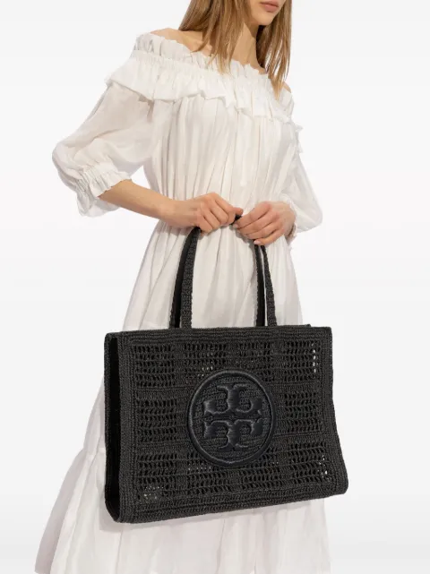 Tory Burch large Ella crochet tote bag 151277001 - 1