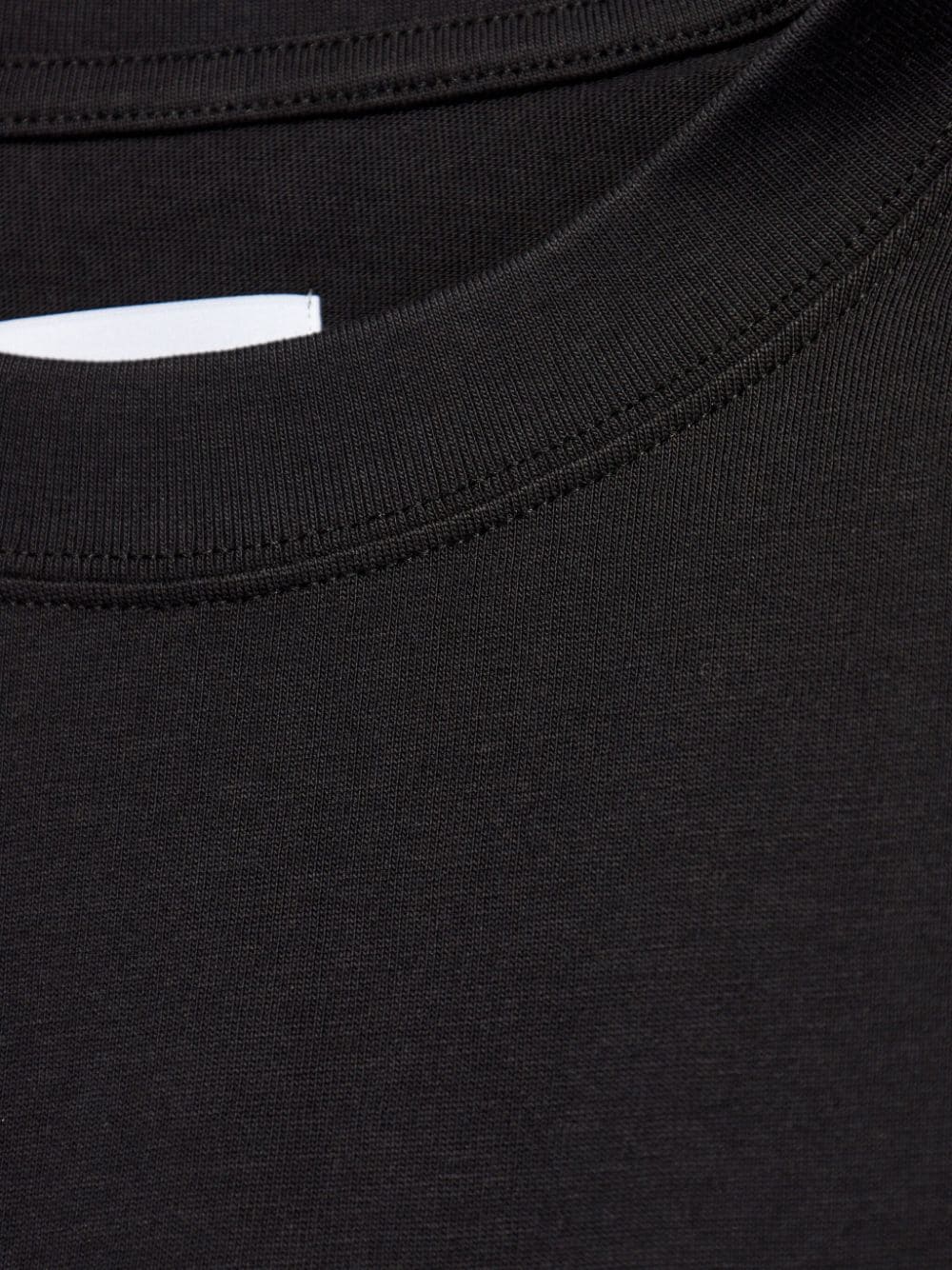 Shop Roa Logo-print Cotton T-shirt In Black