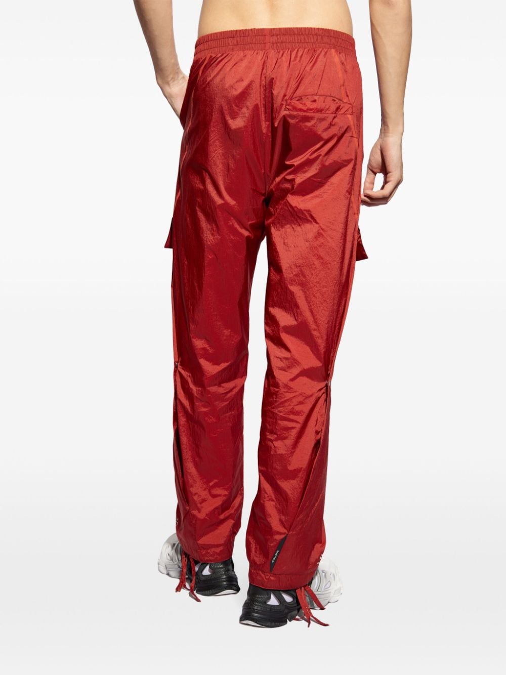 Shop Converse Reversible Track Pants In Red