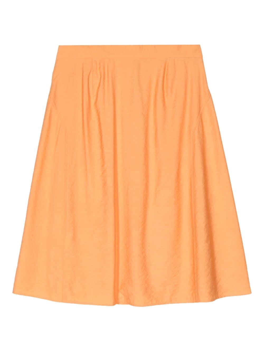 Maison Kitsuné Midi-rok met A-lijn - Oranje