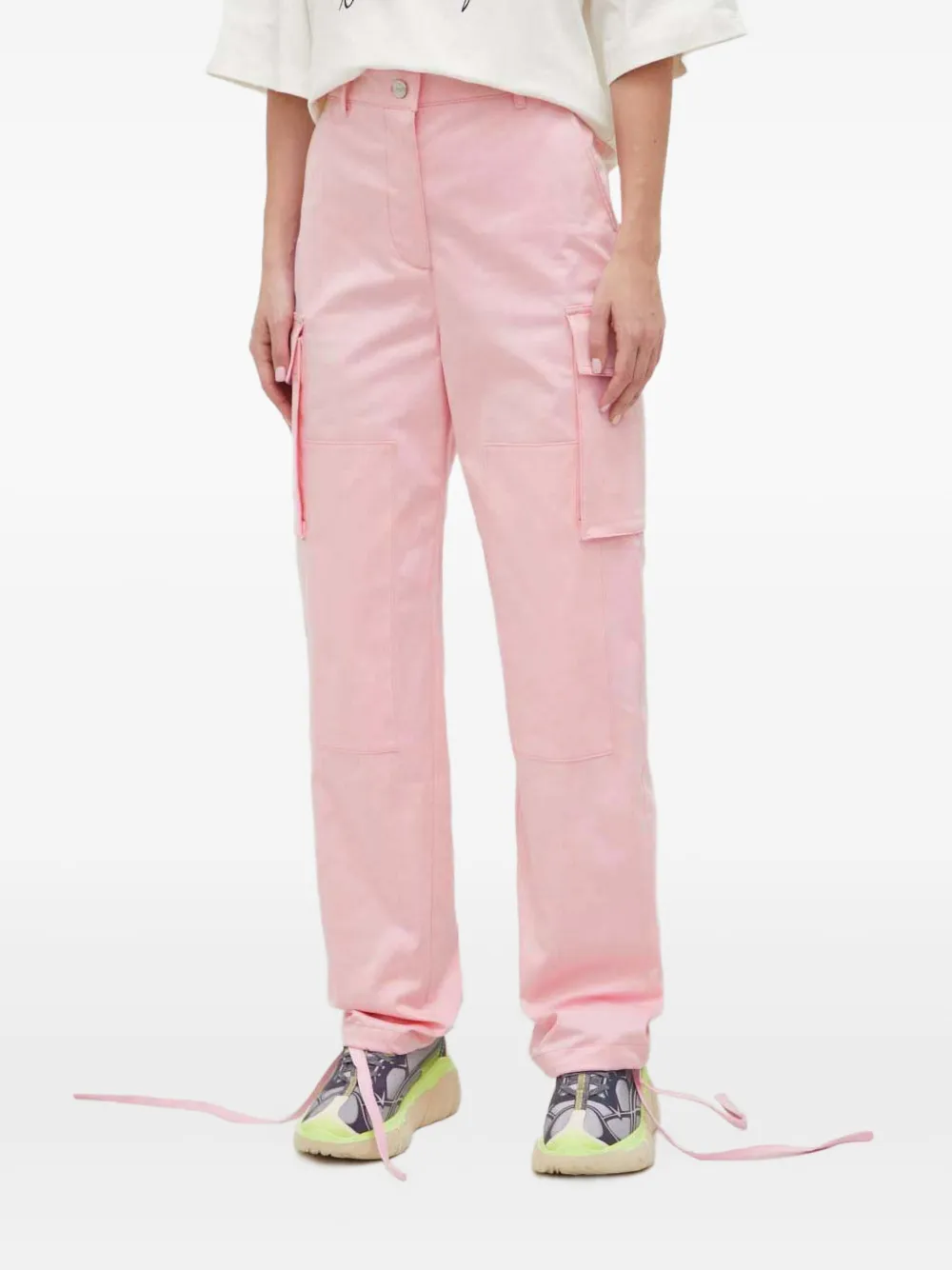 MOSCHINO JEANS cargo pocket pants - Rosa