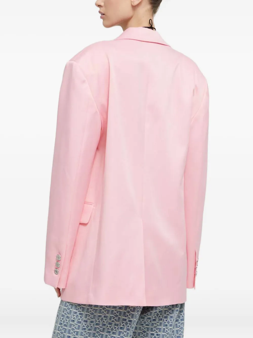 MOSCHINO JEANS Blazer met zak Roze