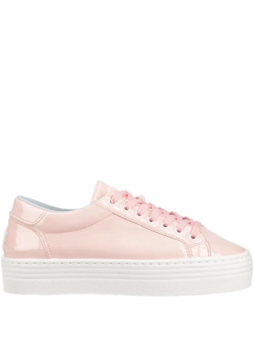 Chiara Ferragni Lace-up Sneakers In Pink