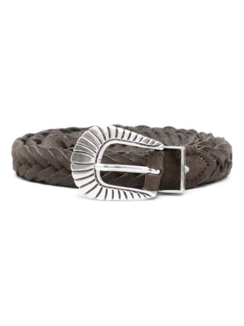 ERALDO braided suede belt