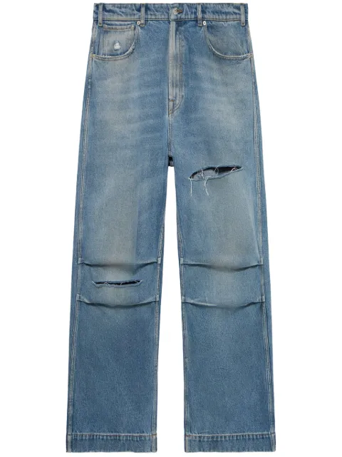 1989 STUDIO ripped wide-leg jeans