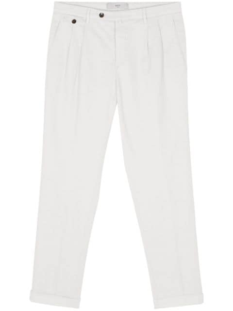 Briglia 1949 pantalon droit à détail de plis