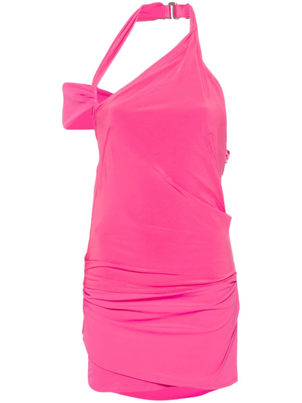 Nike x Jacquemus asymmetrische mini-jurk Roze