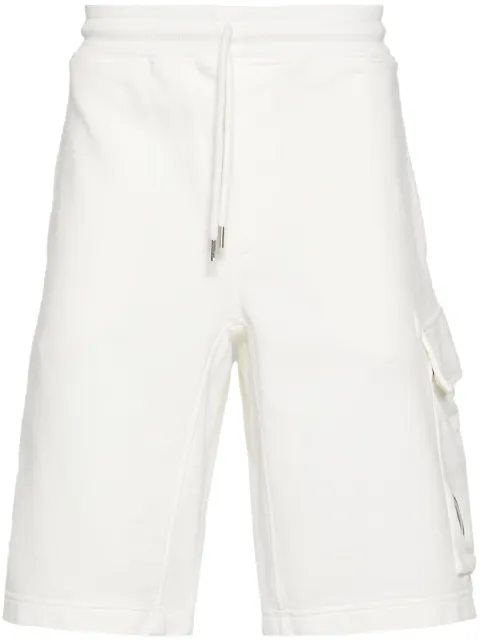 C.P. Company Lens-detail cotton bermuda shorts