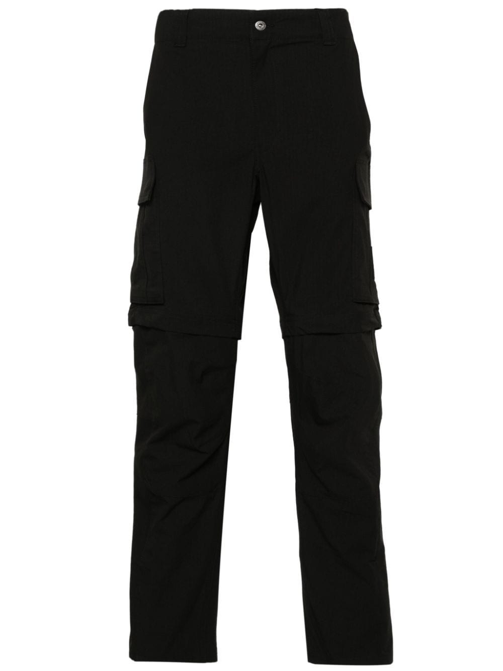 Shop The North Face Logo-patch Trousers In Tnf Black