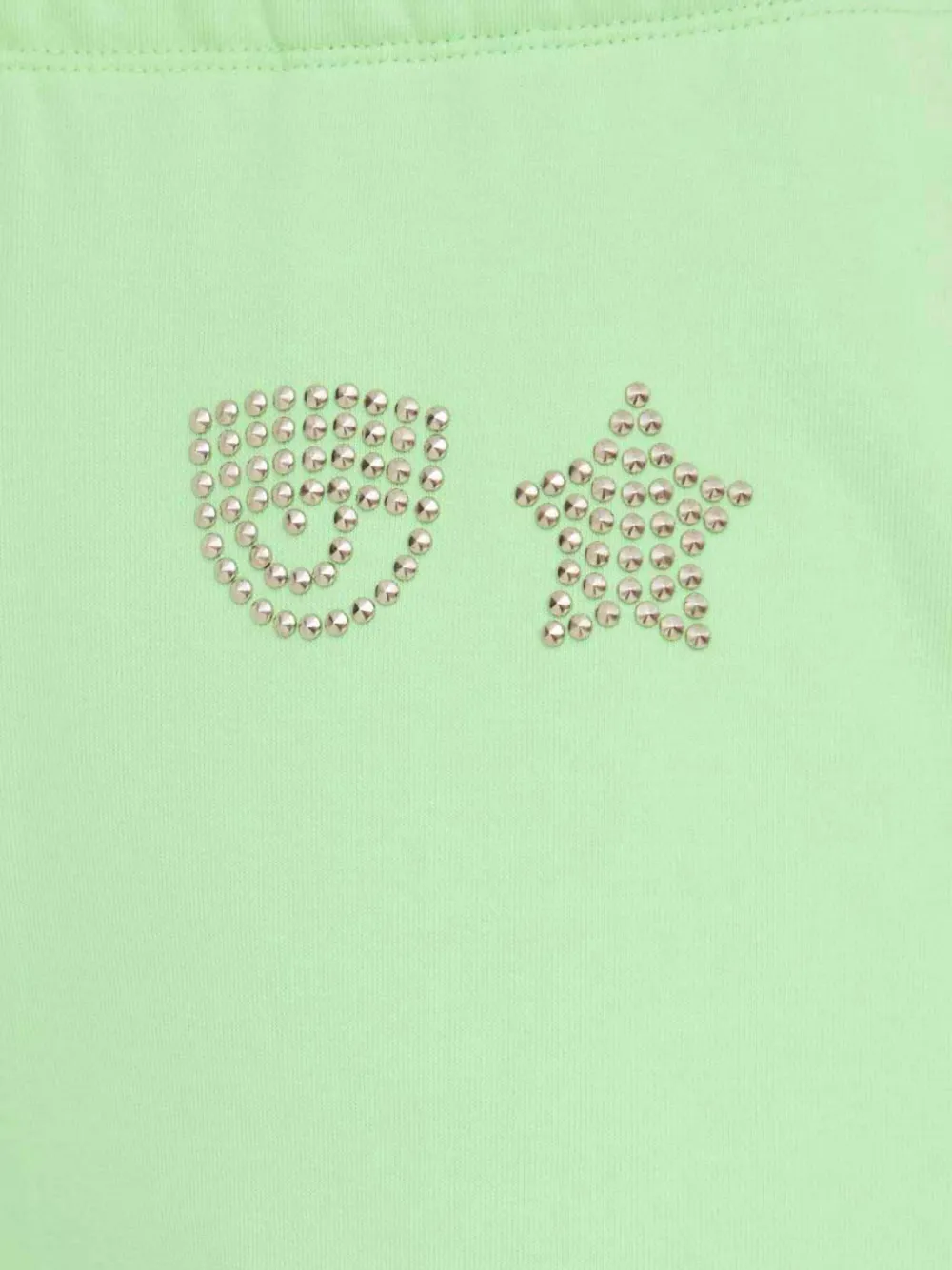 Chiara Ferragni Trainingsbroek met sterdetail Groen