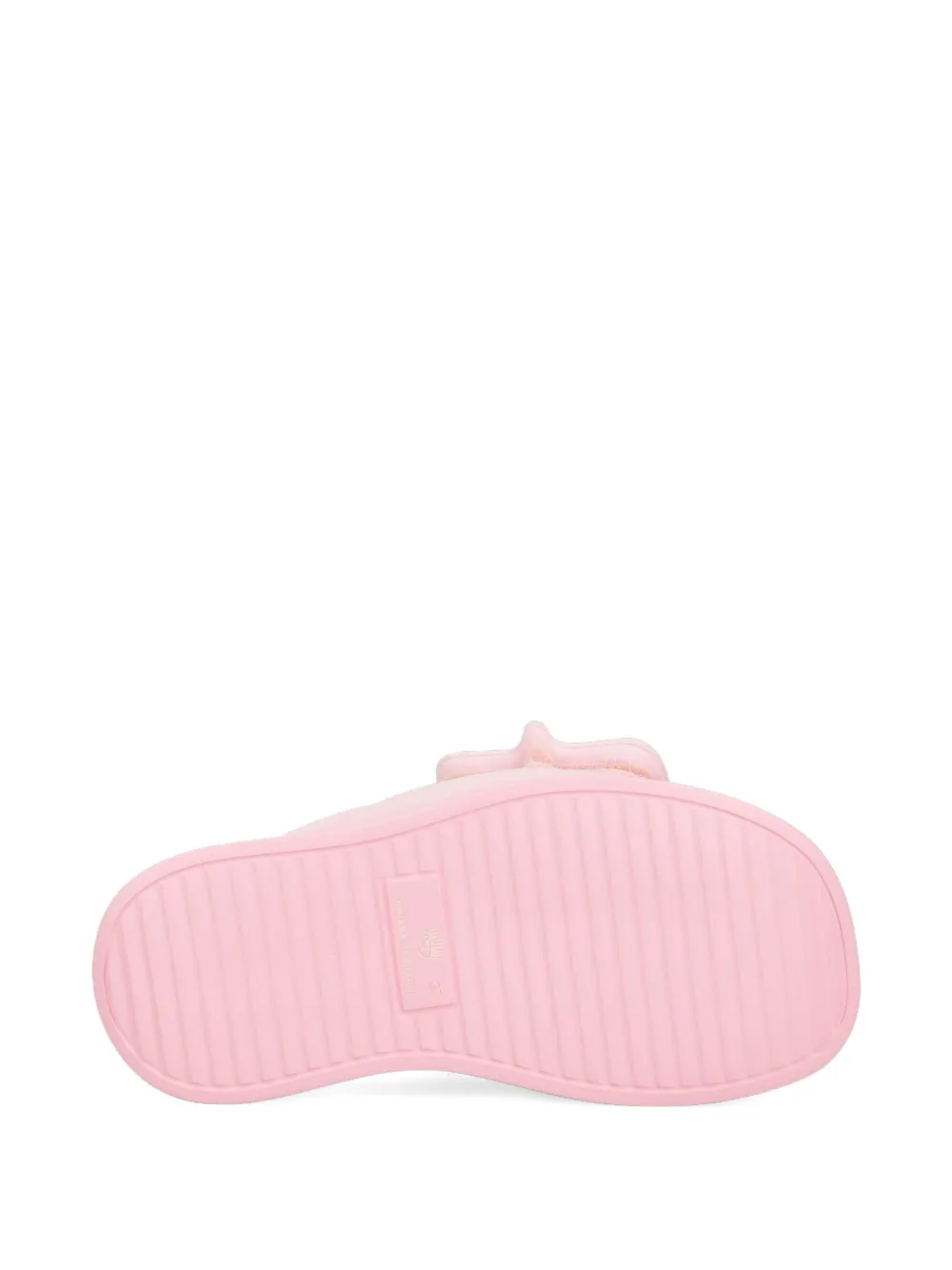 Chiara Ferragni Platform Strap Slides In Pink