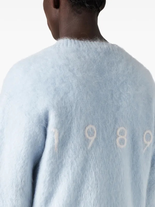 1989 STUDIO ロゴ カーディガン | ブルー | FARFETCH JP