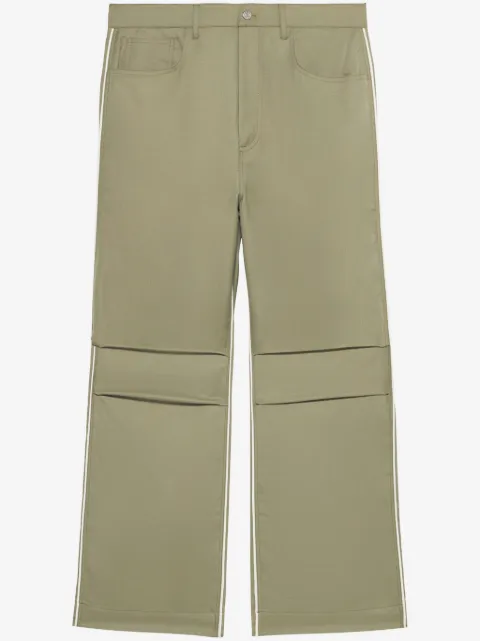 1989 STUDIO side-stripe wide-leg trousers