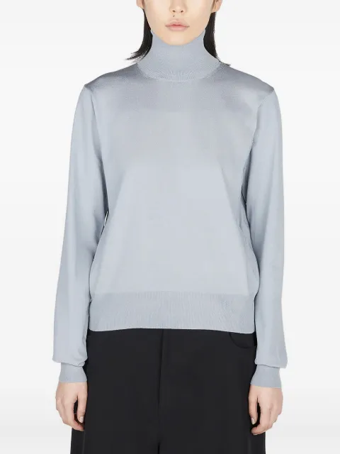 Balenciaga high-neck ribbed sweater