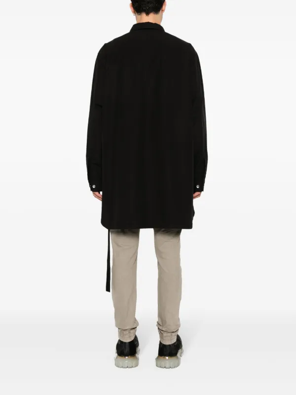 Rick Owens DRKSHDW ロングスリーブ シャツ | ブラック | FARFETCH JP
