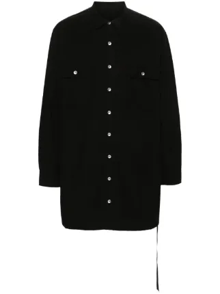 Rick Owens DRKSHDW ロングスリーブ シャツ | ブラック | FARFETCH JP