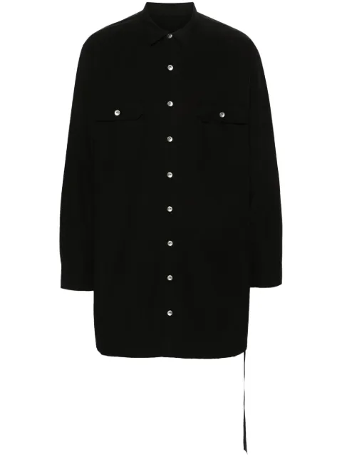 Rick Owens DRKSHDW camisa manga larga