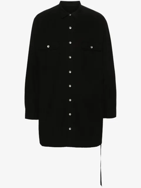 Rick Owens DRKSHDW long-sleeve cotton shirt