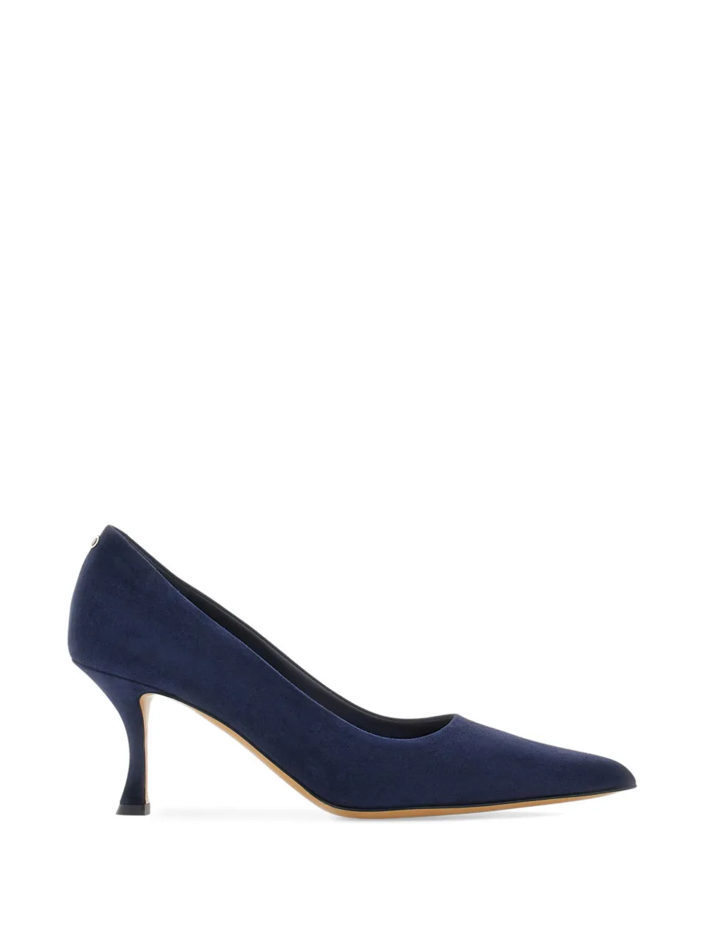 Ferragamo Elydea 70 suede heeled pumps