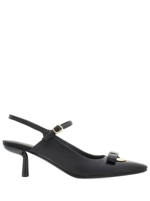 Ferragamo 55mm Drop Bow pumps