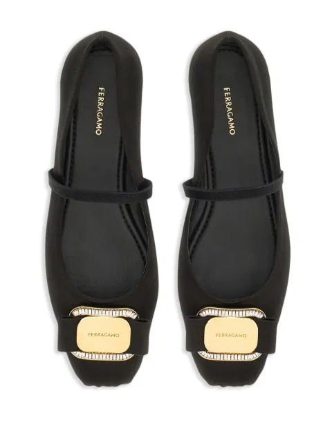 Ferragamo New Vara plate ballerina shoes 775092 - 3