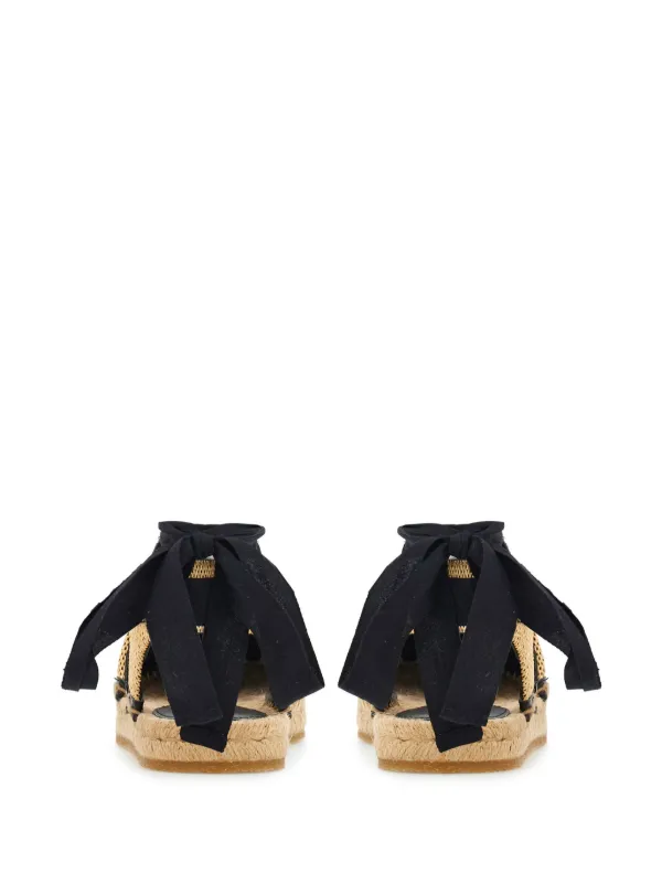 フェラガモ　エスパドリーユ 良品☆Ferragamoフェラガモ エスパドリーユ ガンチーニ 23.5cm箱