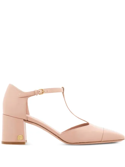 Ferragamo 60mm T-strap leather pumps