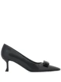 Ferragamo Vara leather pumps - Black