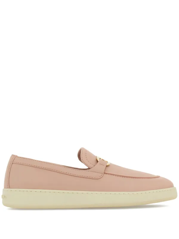 Ferragamo New Vara Buckle Loafers Pink FARFETCH ID