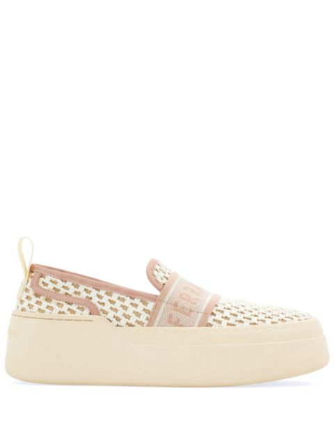 Ferragamo platform slip-on sneakers